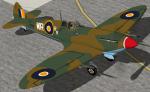 FS2004/FSX Alphasim Supermarine Spitfire Late MkIX - SAAF - (Texture Only)